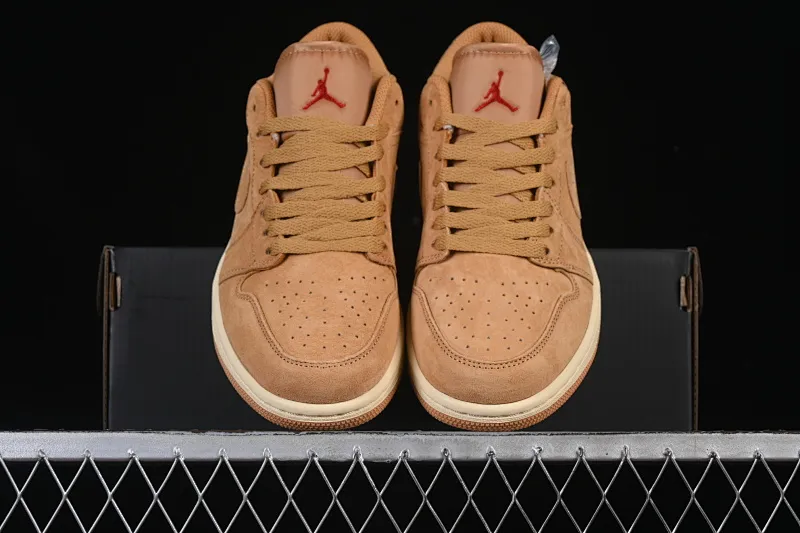 All categories Air Jordan Jordan series basketball shoes Air Jordan 1 Low Air Jordan 1 Low AJ1 Joe 1 wheat color low-top cultural casual sneakers HV4089-200